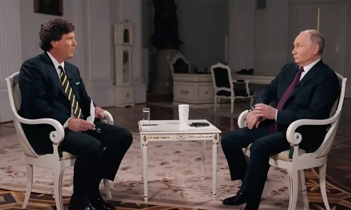 The interview of the century: President Putin - Tucker Carlson