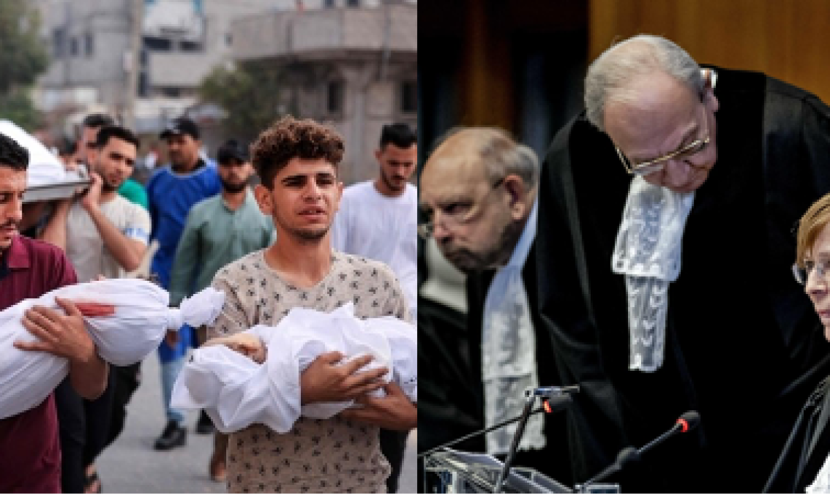 International Court of Justice launches nuclear strike against Israel