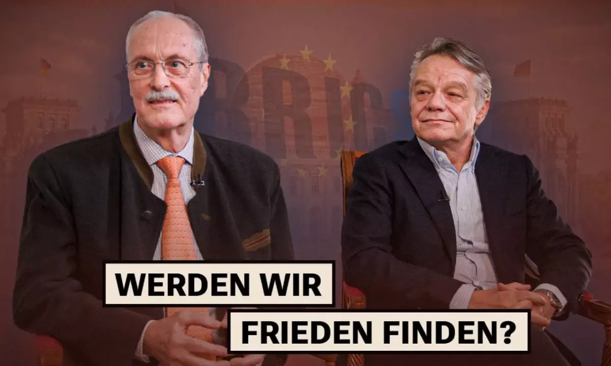Andreas Mylaeus and Peter Hanseler in an interview with Marina Zakamskaya