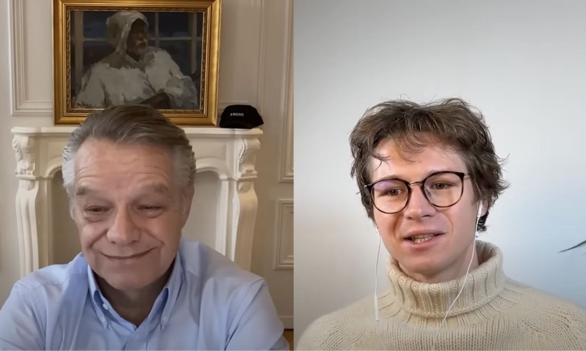 Peter Hanseler in an interview with Balthasar Becker