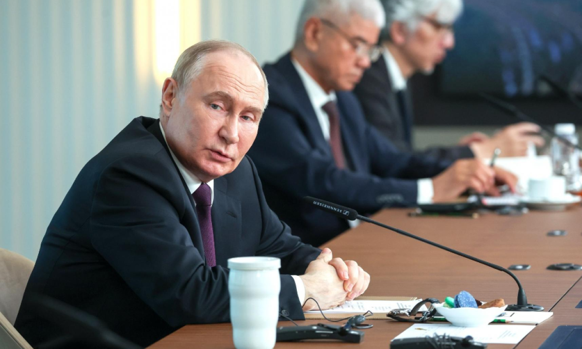 The Russian President's press conference on the economic forum in St. Petersburg