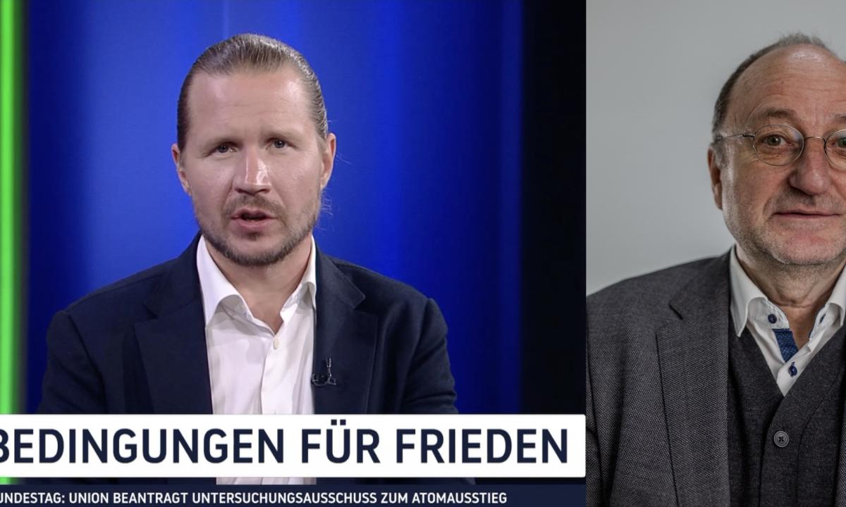 Réne Zittlau in an interview with Russia Today