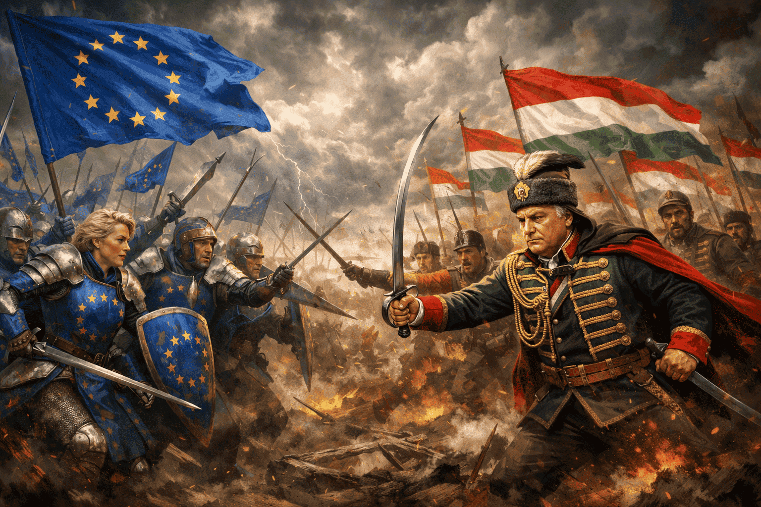The unsavory battle over Hungary—driven by the European Union