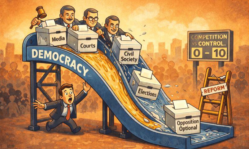 Step-by-Step Guide to Democratic Backsliding (Elections Included)