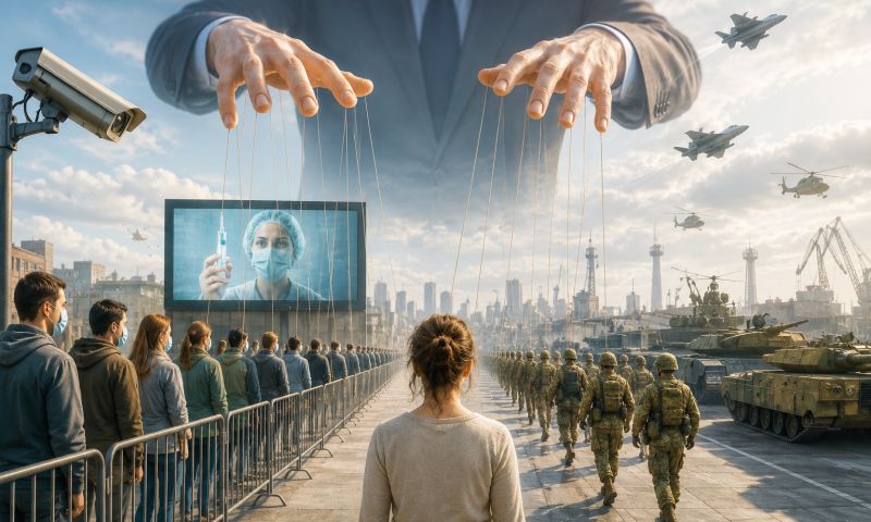The Deceived Society - How the population is indoctrinated and prepared for war