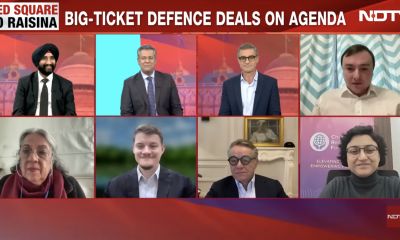 Peter Hanseler in Panel Discussion with Indian TV Channel NDTV